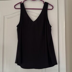 Athleta Black Sleeveless Top with Details